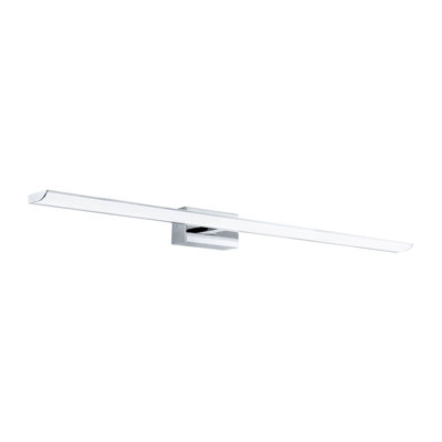 Adjustable Chrome Wall Light With Remote Control For BathroomLed Bulb IncludedIp44 Rated from B&Q