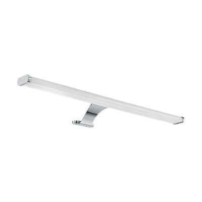  - Wall/mirror Light Colour Chrome Shade White Plastic Bulb Led 10W Included