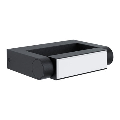 Durable Ip44 Outdoor Wall LightBlack Cast Aluminium Led Porch Lamp from B&Q