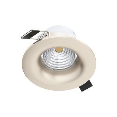 Satin Nickel 6W Led Flush Downlight For Walls And Ceilings from B&Q