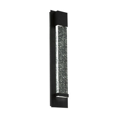 Stylish Ip44 Outdoor Wall Light With Long Bubble Glass And Built-In Led For Porches from B&Q