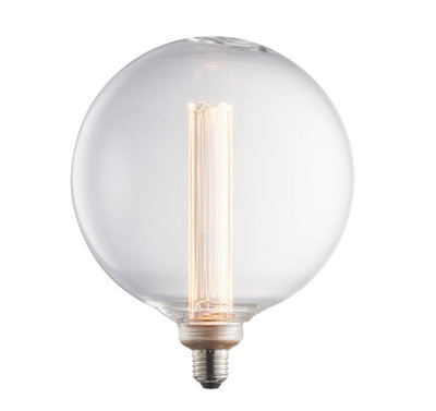  - Led Filament Lamp Bulb Clear Glass 2.8W Led E27 Warm White Globe Bulb