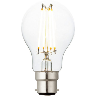 6W B22 Led Vintage Filament Gls BulbWarm WhiteIndoor/outdoor Led Lamp from B&Q