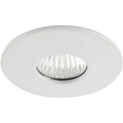 Mini Recessed Downlight Fixture4W Cool White Cob Led DriverMatt White from B&Q