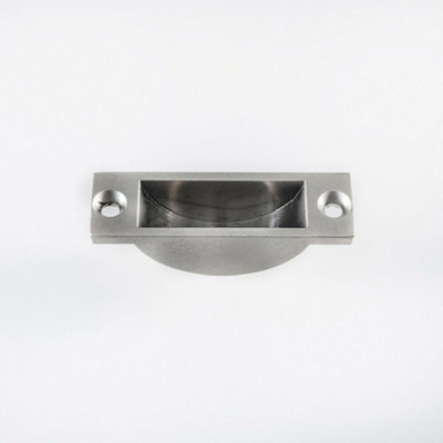 Recessed Floor Flush Bolt Socket 62 X 25mm 53mm Fixing Centres Chrome from B&Q