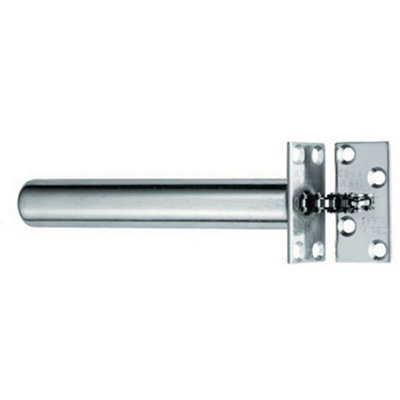 Concealed Chain Spring Door Closer Adjustable Square Forend Polished Steel 5056492564068 - Image 3