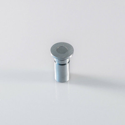 Floor Recessed Dust Excluding Flush Bolt Socket 45mm Depth Satin Chrome from B&Q