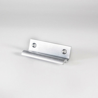 Sash Window Lift Handle 62 X 20mm 47mm Fixing Centres Satin Chrome from B&Q