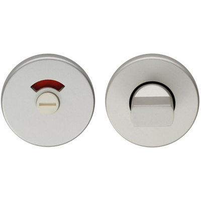 Thumbturn Lock And Release Handle Concealed Fix Satin Anodised Aluminium from B&Q