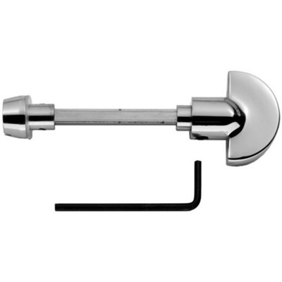 Spare Slim Thumbturn Lock And Release Handle 67mm Spindle Polished Chrome from B&Q