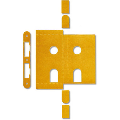 Universal Uk Intumescent Lock Protection Kit Suitable For Din Locks Fd30/60 from B&Q