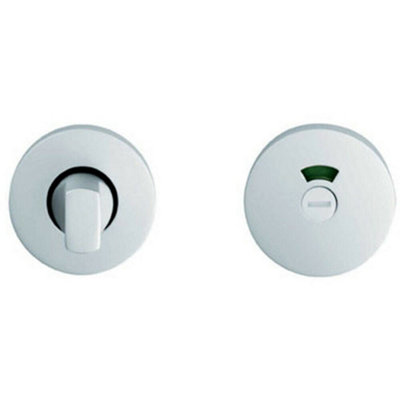 Thumbturn Lock And Release Handle With Indicator Satin Anodised Aluminium from B&Q