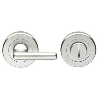 Disabled Lock And Release Handle Concealed Fix Dda Compliant Polished Chrome from B&Q