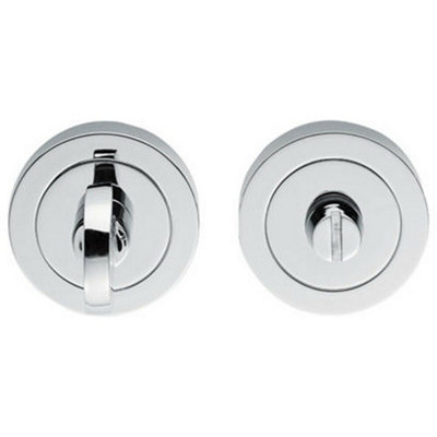  - Thumbturn Lock And Release Handle Concealed Fix 67mm Spindle Polished Chrome