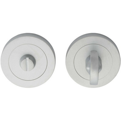  - Thumbturn Lock And Release Handle Concealed Fix 80mm Spindle Satin Chrome
