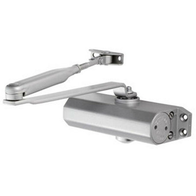 General Overhead Door Closer Fixed Power 165Mm Centres Size 3 Silver 5056492580280 - Image 3