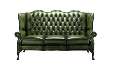 Chesterfield Classic Carlton Flat Wing Settee from B&Q