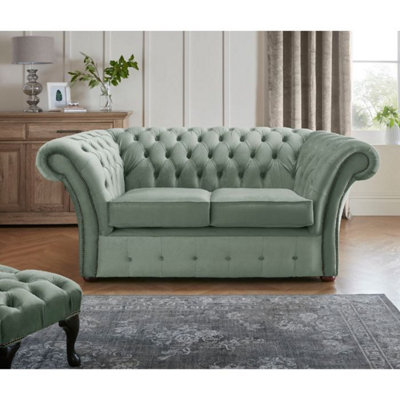 Chesterfield Beaumont 2 Seater Sofa Malta Seaspray 11 from B&Q