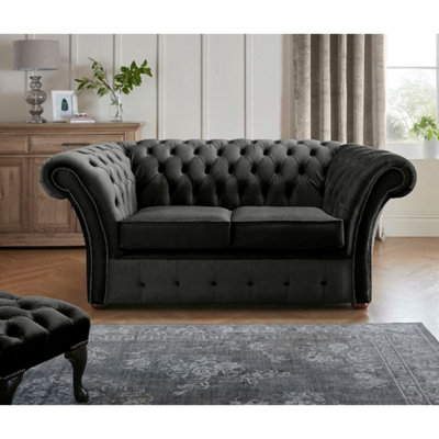Chesterfield Beaumont 2 Seater Sofa Malta Cosmic 06 from B&Q