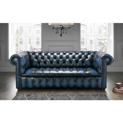 Chesterfield Classic Buttoned Seat Settee from B&Q