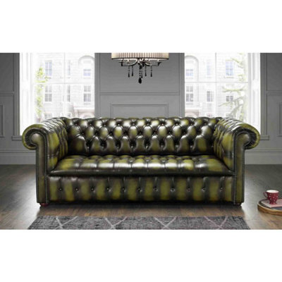 Chesterfield Classic Buttoned Seat 4 Seater from B&Q