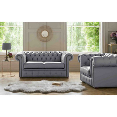 Chesterfield Classic 2 Seater Handmade Settee from B&Q