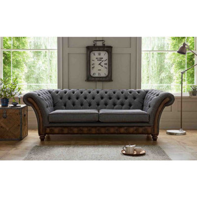 Chesterfield Jepson Beaumont 2 Seater Sofa Settee from B&Q