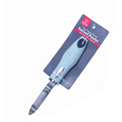 Stainless Steel Swivel Peeler With Polypropylene Handle from B&Q