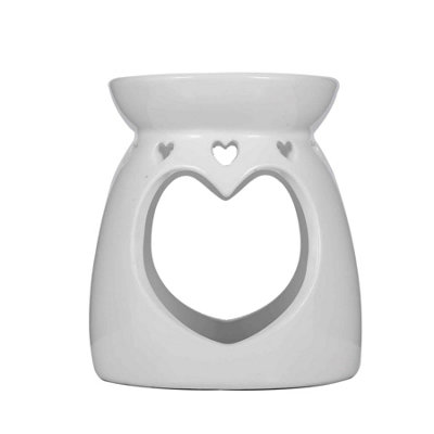 White Heart Oil Burner Assorted 13Cm from B&Q