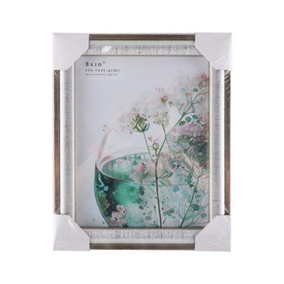  - Mdf Silver Photo Frame 8X10Inch