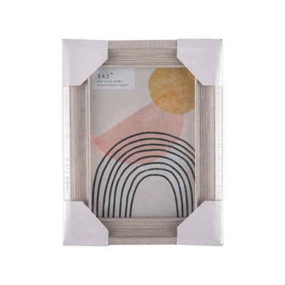  - Mdf Photo Wood Grain Frame 5X7Inch