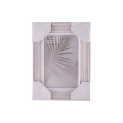  - Grey Wooden Grain Mdf Photo Frame 4X6Inch