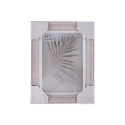  - Grey Wooden Grain Mdf Photo Frame 5X7Inch