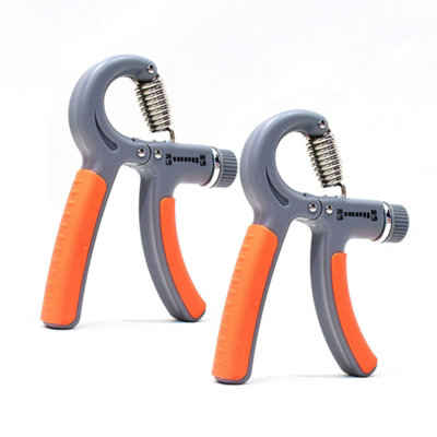 Adjustable Hand Grip Strengthener 2Pack For Gym 20Lb-90Lb from B&Q
