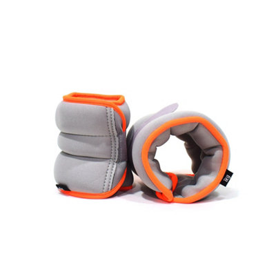 1Kg Adjustable Ankle Weights Set2 Pack Weighted Leg Straps For Strength Training from B&Q
