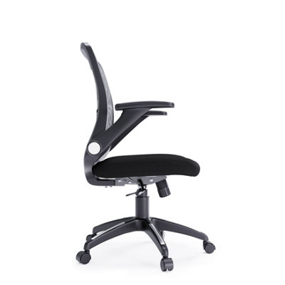 Alphason Toronto Office Chair With Wheels In Black from B&Q