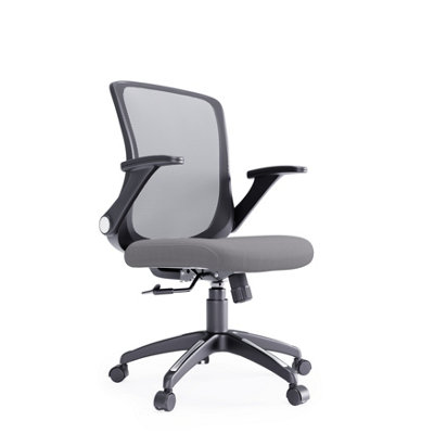 Alphason Toronto Office Chair With Wheels In Grey from B&Q