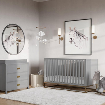 Dorel Haven Convertible Cotbed Dove Grey