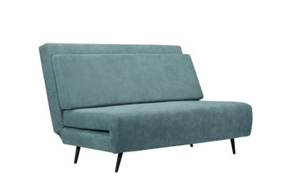 Dorel Home Mallory Convertible Sofa Bed Petrol Linen, 87 x 140 x 94cm (H x D x W) - Image 5