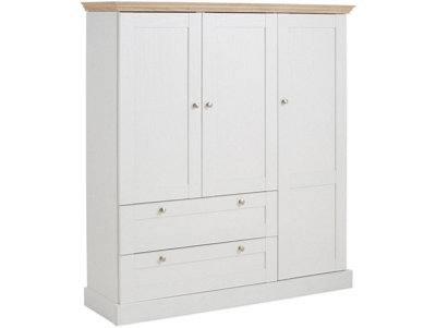 B&Q -  Home Loft24 Binz Large Storage Cupboard White 2Bx