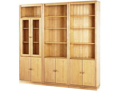 Dorel Anita Wall Unit 4 In Stained Wax from B&Q