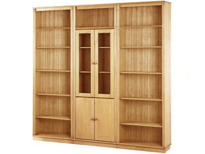 Dorel Anita Wall Unit 7 In Stained Wax from B&Q