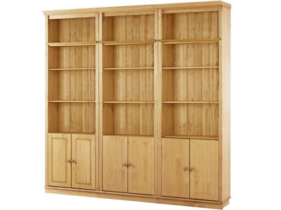 Dorel Anita Wall Unit B In Stained Wax from B&Q