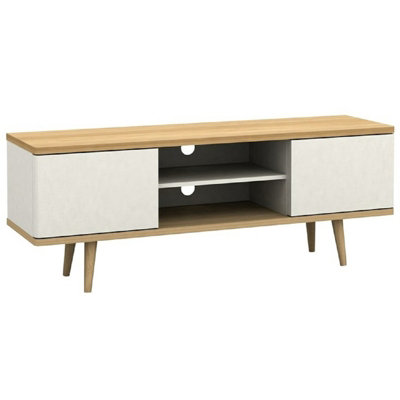  - Dorel Home Loft24 Alandra Tv Stand In Oak White