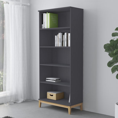 Dorel Home Pelle Bookcase With 4 Shelves - Image 4