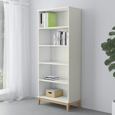 Dorel Home Pelle Bookcase With 4 Shelves - Image 4