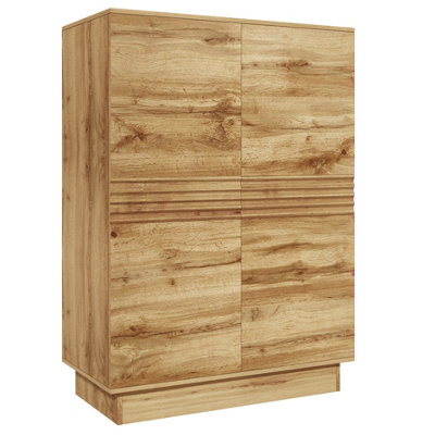 Dorel Toro Highboard With 2 Doors In Wotan Oak from B&Q
