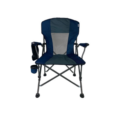 B&Q -  Royal Leisure Xl Deluxe Folding Camping Chair With Cup Holder And Utility Pocket