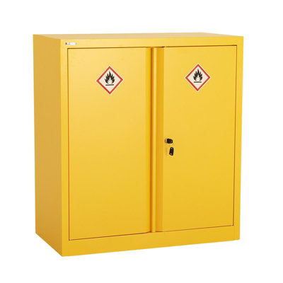 Bigdug Hazardous Substance Storage CabinetMetal Coshh CupboardHse Safety Cabinet1 Shelf 1000H X 915W X 460D mm from B&Q