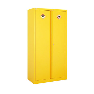 Bigdug Hazardous Substance Storage CabinetMetal Coshh CupboardHse Safety Cabinet3 Shelf 1800H X 1200W X 460D mm from B&Q